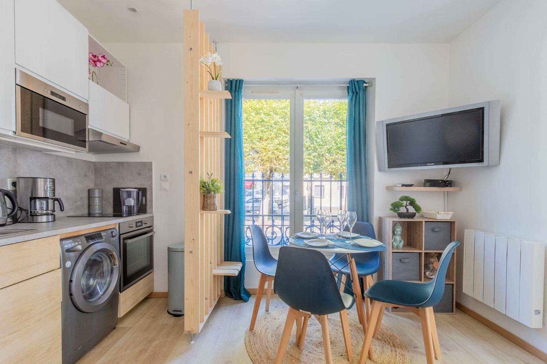 Appartement Cosy ,Wifi ,Gare "Le Refuge Du Lac" 비뉴 쉬르 센느 외부 사진